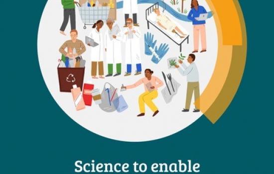 Cover of whitepaper on the science to enable sustainble plastics