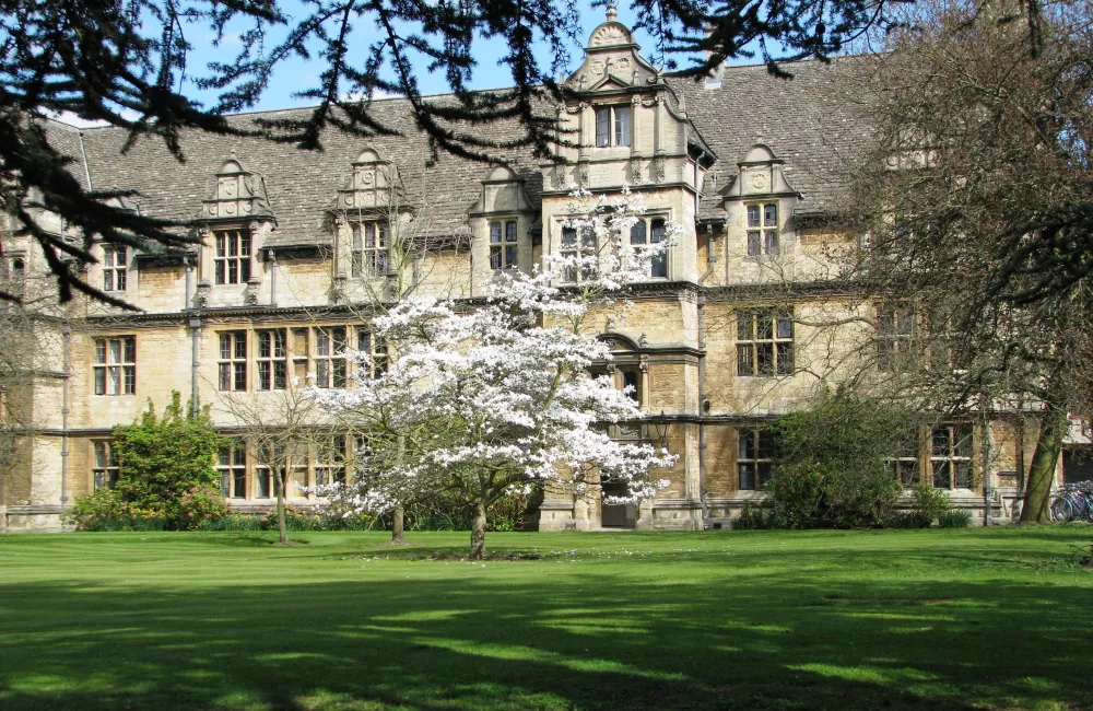 The Jackson Building in Trinity's front quad.