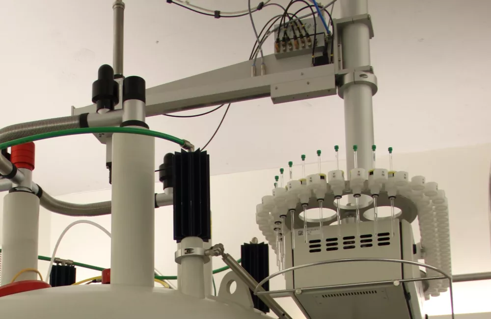 A NMR Spectrometer for analysing blood.