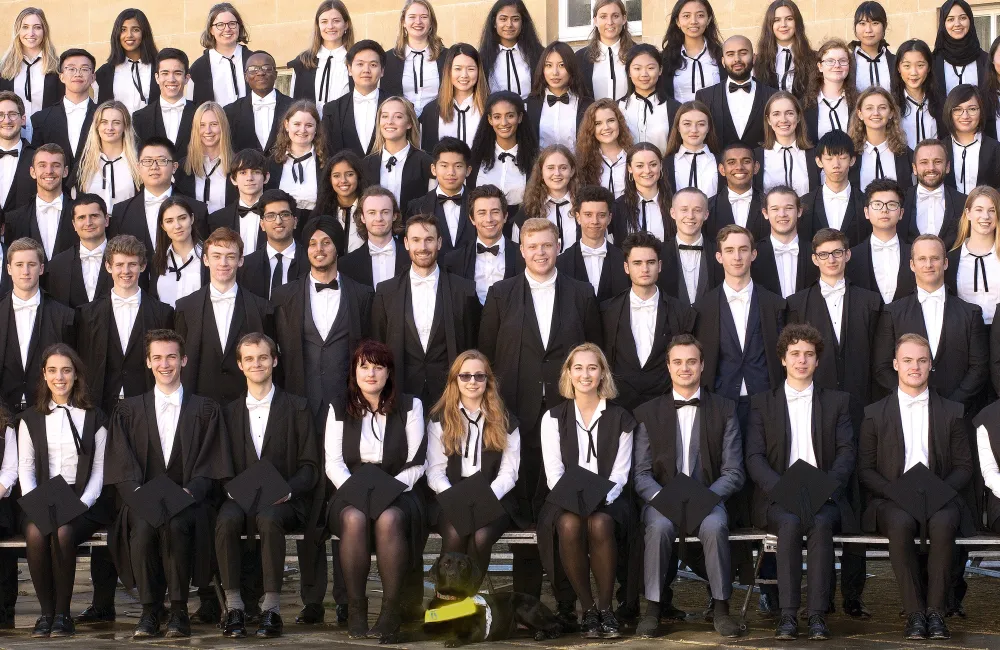Matriculation photo from 2018