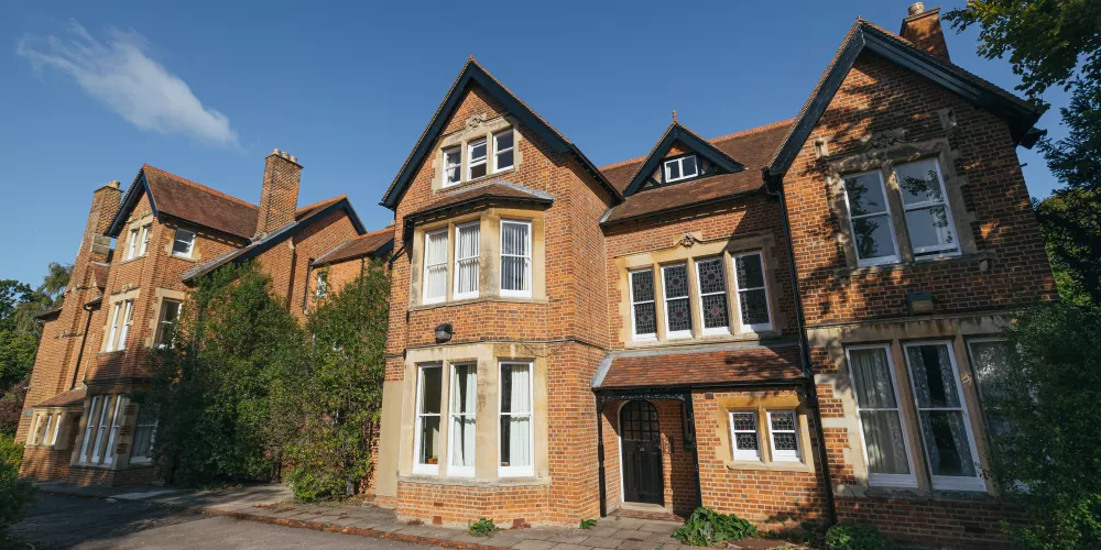 The exterior of Trinity's Rawlinson Road accommodation building.