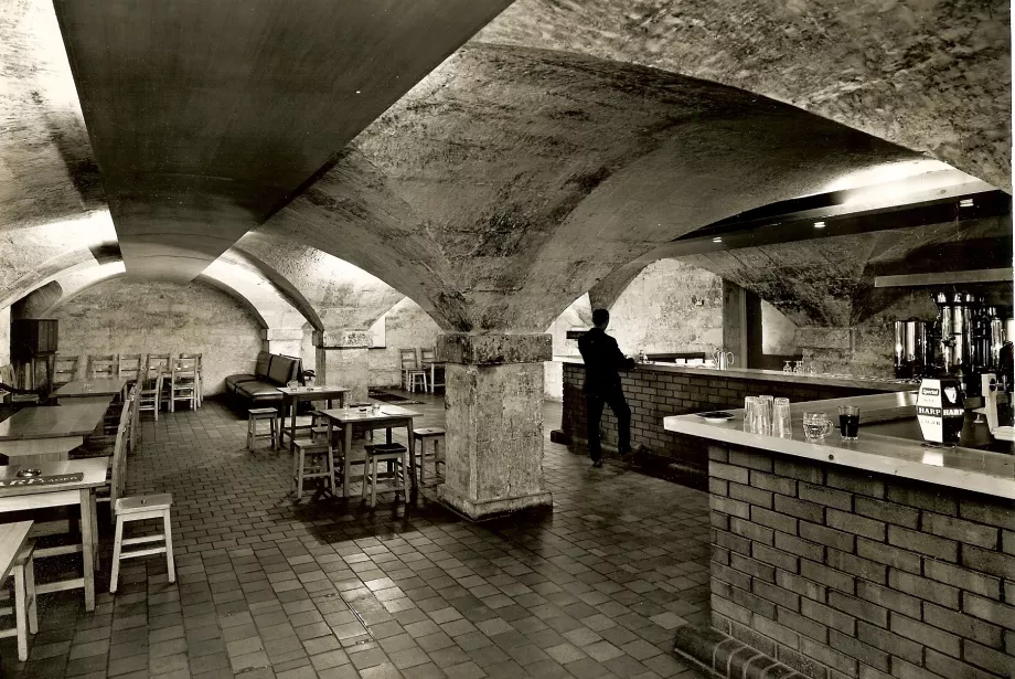 The Cellar beneath the Hall opened as the College Bar in 1967. 