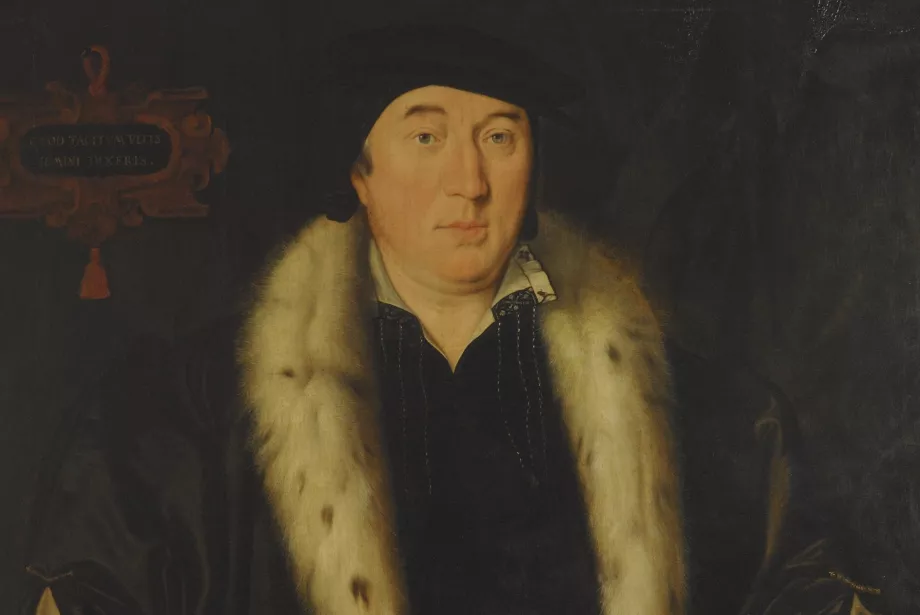 An oil painting of Sir Thomas Pope.